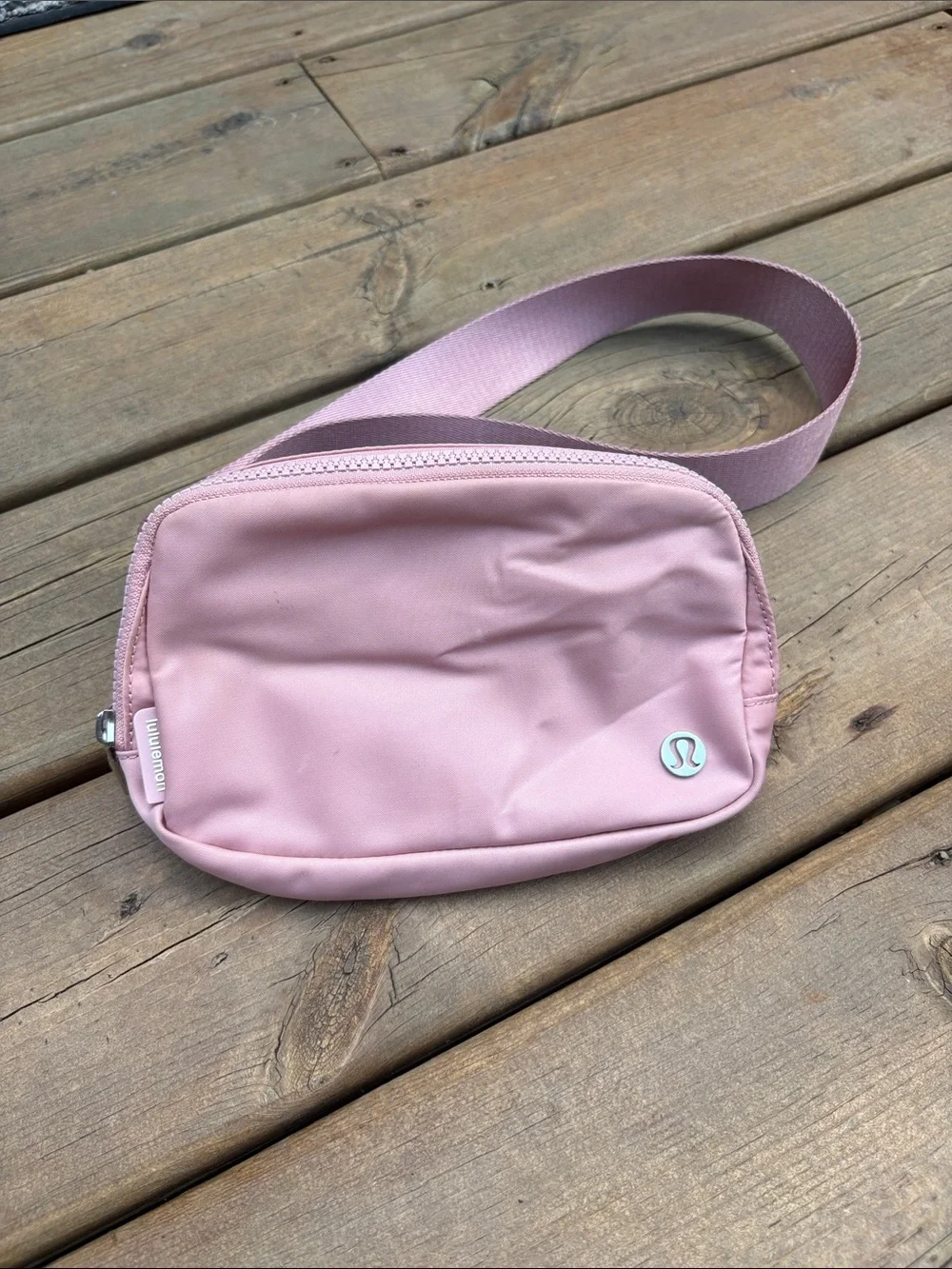 lululemon athletica Dusty Pink Crossbody Belt Bag